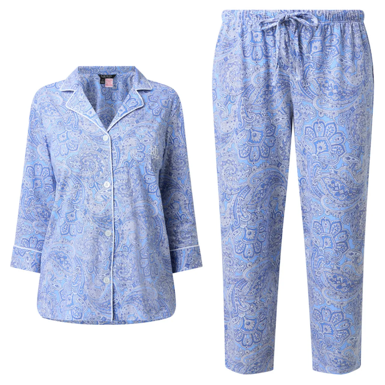 Sale Paisley Pyjama Set Women Sleepwear