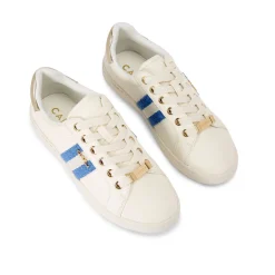 Online Palermo Striped Lace-Up Trainers Women Trainers