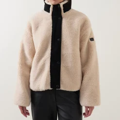 Best Palma Logo Fleece Jacket Women Coats & Jackets