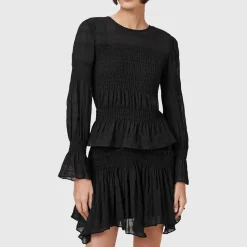 Outlet Pamela Shirred Top Women Tops
