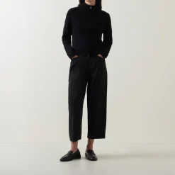 Clearance Panel Stretch Zip-Up Sweater Women Sweaters & Cardigans