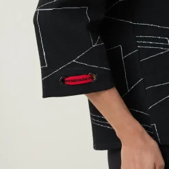 Online Panelled Long-Sleeved Top Women Tops