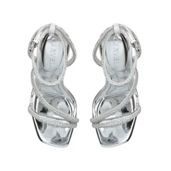 Discount Paparazzi Strappy Heeled Sandals Women Heels