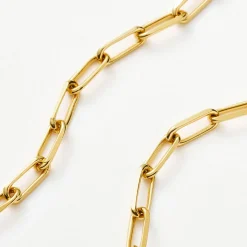 Online Paperclip Mini Chain Necklace Women Necklaces