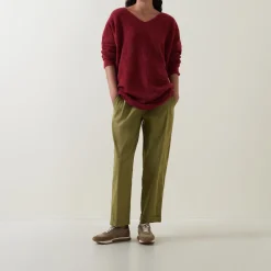 New Patch Pocket Knit Sweater Women Sweaters & Cardigans