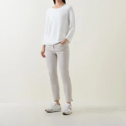 New Patch Pocket Ribbed Sweater Women Sweaters & Cardigans