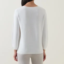 New Patch Pocket Ribbed Sweater Women Sweaters & Cardigans
