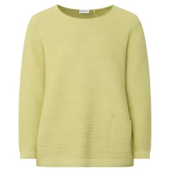 Hot Patch Pocket Ribbed Sweater Women Sweaters & Cardigans