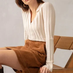 Online Patch Pocket Suede Skirt Women Skirts