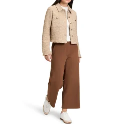 Outlet Patch Pocket Tweed Jacket Women Coats & Jackets