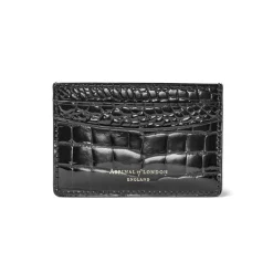Outlet Patent-Croc Leather Cardholder Women Wallets