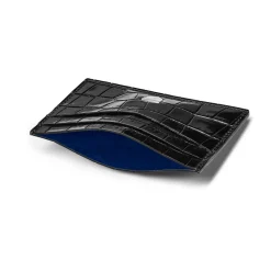 Online Patent-Croc Shield Logo Leather Cardholder Women Wallets