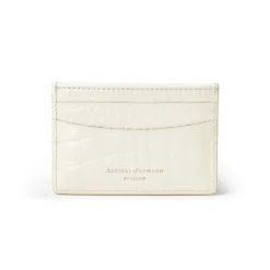 Best Patent-Croc Shield Logo Leather Cardholder Women Wallets