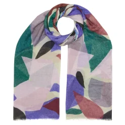 Outlet Patterned Fringed Scarf Women Scarves