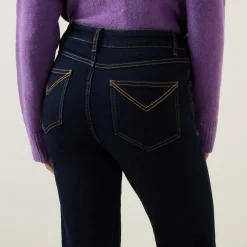 Paulo Mid-Rise Bootcut Jeans Women Denim