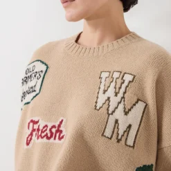 Hot Pavidi Patchwork Sweater Women Sweaters & Cardigans