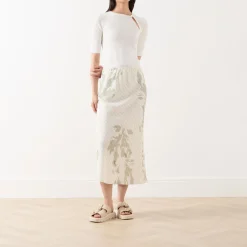 Online Penna Pinstripe Slip Skirt Women Skirts