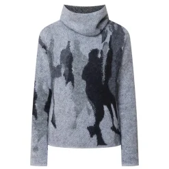 Outlet People Polo Neck Sweater Women Sweaters & Cardigans