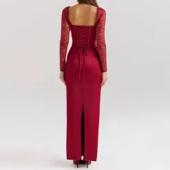 Clearance Perdi Lace Corset Gown Women Dresses