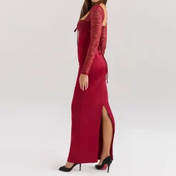 Clearance Perdi Lace Corset Gown Women Dresses