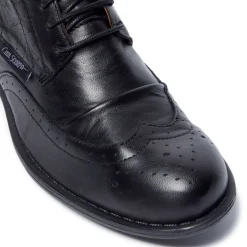 Perla Leather Brogues Women Loafers