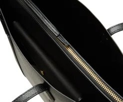 Outlet Perry Triple-Compartment Leather Tote Bag Women Tote Bags