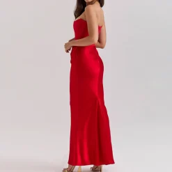 New Persephone Strapless Corset Gown Women Dresses