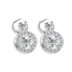 Outlet Petite Cubic Zirconia Earrings Women Earrings