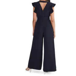 Online Petite Kallie V Neck Frill Jumpsuit Women Jumpsuits