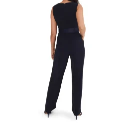 Best Petite Lissia Belted Jumpsuit Women Jumpsuits