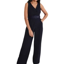 Best Petite Lissia Belted Jumpsuit Women Jumpsuits