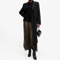 Clearance Phia Metallic Pleated Skirt Women Skirts