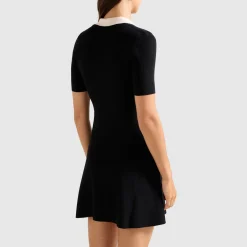 Best Phoebe Contrast Trim Mini Dress Women Dresses