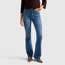 Clearance Phoebe Skinny Flared Leg Jeans Women Denim