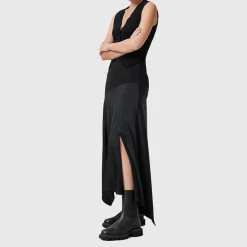 Discount Pia Asymmetric Satin Skirt Women Skirts