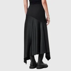 Discount Pia Asymmetric Satin Skirt Women Skirts