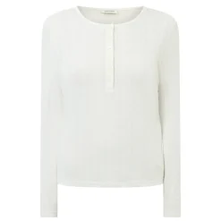 New Pia Pointelle Long-Sleeved T-Shirt Women Tops