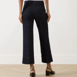 New Pierre Flared Cropped Trousers Women Trousers & Shorts