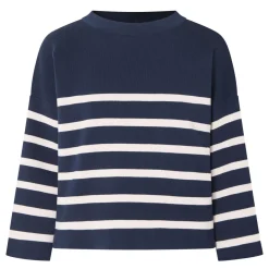 New Pinide Striped Sweater Women Sweaters & Cardigans