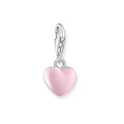 Sale Pink Heart Charm Women Charms
