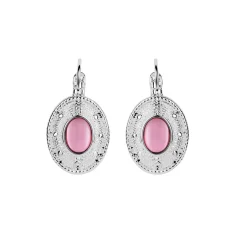Best Pink Stone Earrings Women Earrings