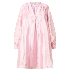 Online Pinstripe Kimono Mini Dress Women Dresses
