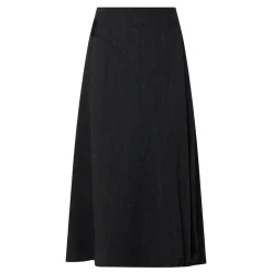 Hot Pinstripe Pleated Skirt Women Skirts