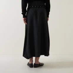 Hot Pinstripe Pleated Skirt Women Skirts