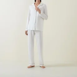 Discount Piped Pyjama Set Women Sleepwear