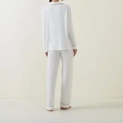 Discount Piped Pyjama Set Women Sleepwear