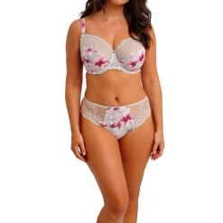 Clearance Pippa Floral Side Support Underwired Bra Women Lingerie