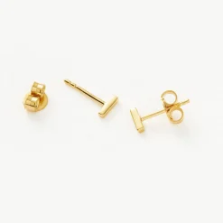 Clearance Plain Bar Stud Earrings Women Earrings