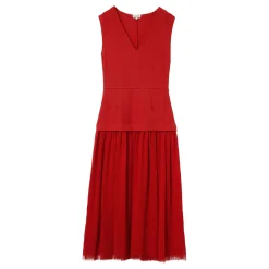 New Pleated Hybrid Dress Women Dresses