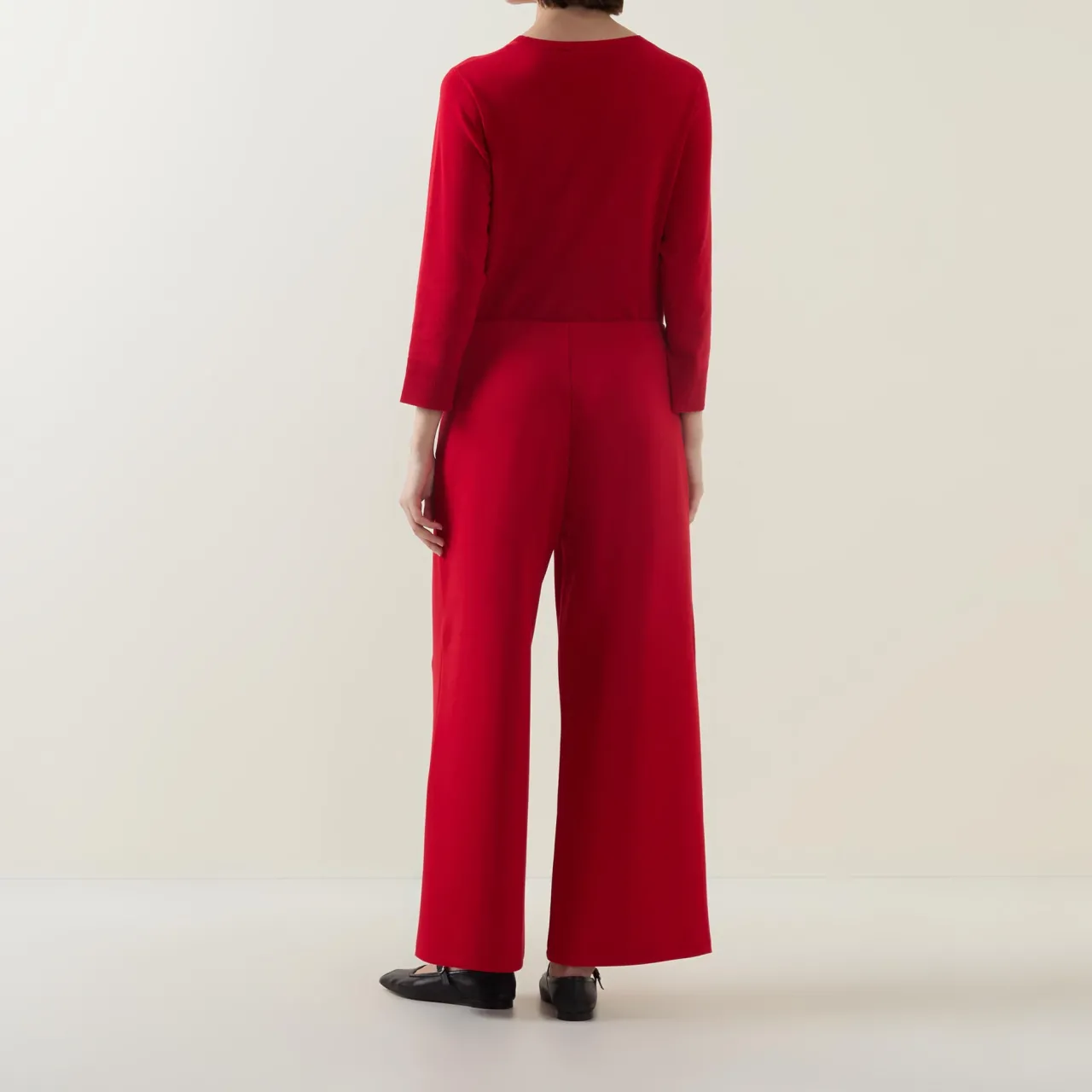 New Pleated Wide Leg Trousers Women Trousers & Shorts